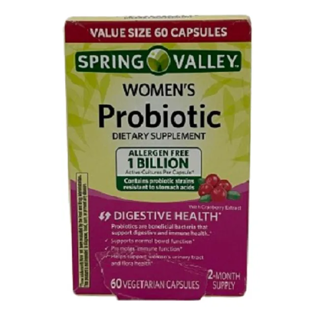 Women´s Probiotics  60vegcaps  Spring Valley