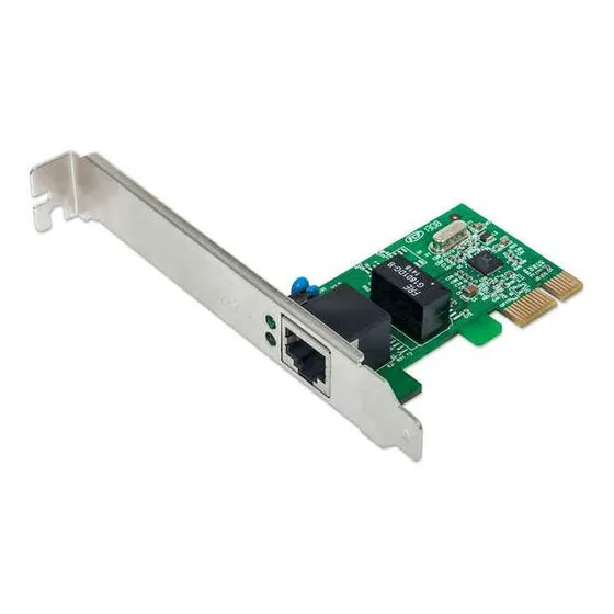Tarjeta De Red Pci-e Ethernet Rj45 Intellinet Gigabit 10/100/1000 522533