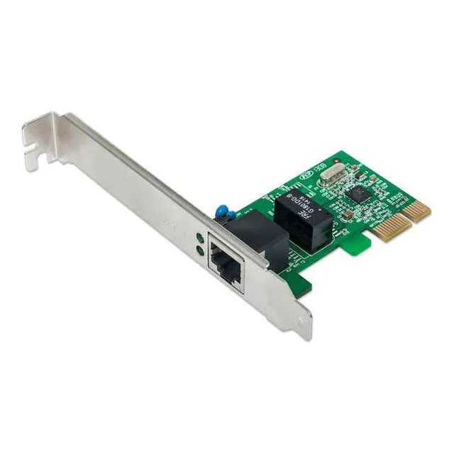Tarjeta De Red Pci-e Ethernet Rj45 Intellinet Gigabit 10/100/1000 522533