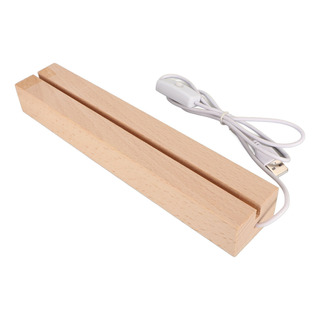 Luces Led De Madera, Base De Pantalla, Bases Rectangulares, Luces Led De Madera, Base De Pantalla, Bases Rectangulares,