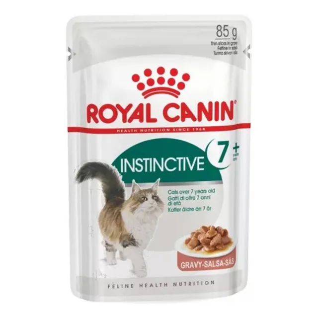 Pouch Gato Senior Instinctive Royal Canin 85grs (caja X12)