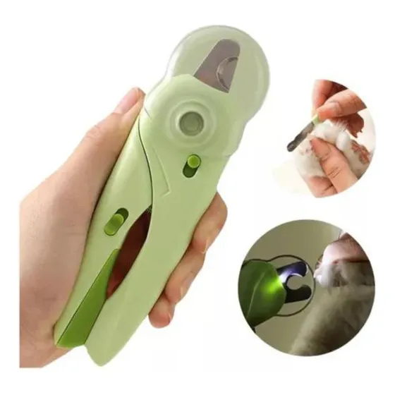 Cortador De Unhas Pet Com Luz Led Ideal Para Cachorro E Gato