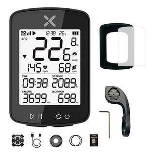 Velocímetro/odómetro Para Bicicleta G2+ Con Soporte Y Funda Velocímetro/odómetro Para Bicicleta G2+ Con Soporte Y Funda