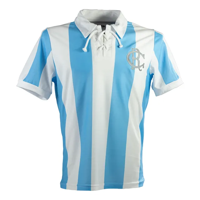 Camiseta De Futbol Retro Vintage De Racing Avellaneda Acade