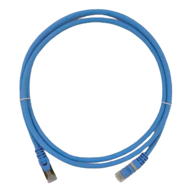 Patch Cord De Cobre Sftp Vcp Cat 6a Pcv6a-03b Azul 3ft 1m