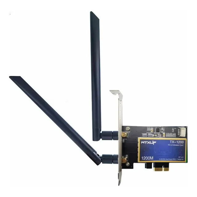 Tarjeta Pci-e Bluetooth 4.0 Wifi 1200mbps Doble Banda