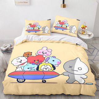 Kpop Boys Group Juegos De Cama Con Funda De Edredón Kpop Boys Group Juegos De Cama Con Funda De Edredón