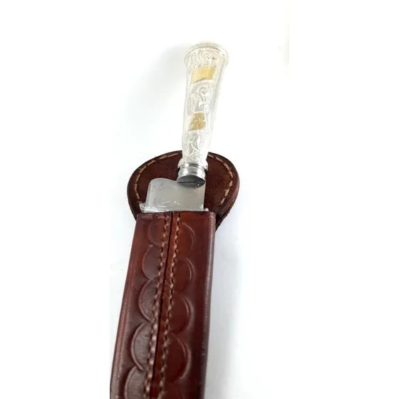 Puñal  Criollo De Plata Y Oro