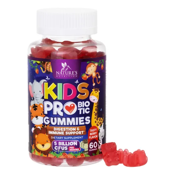 Gomitas Probióticas Nature's Kids, 5 Mil Millones De Cfu, Di