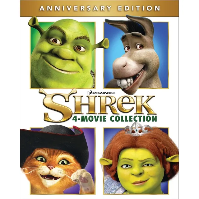 Libro: Shrek 4-movie Collection [blu-ray]