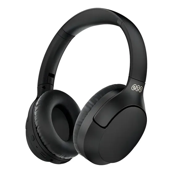 Auriculares Diadema Híbridos Gamer Bluetooth 5.3 Audifonos Inalámbricos QCY H2 Pro con Cancelación de Ruido ENC,Alta Resolución, Bajos Potentes, App, Transparencia,Color Negro
