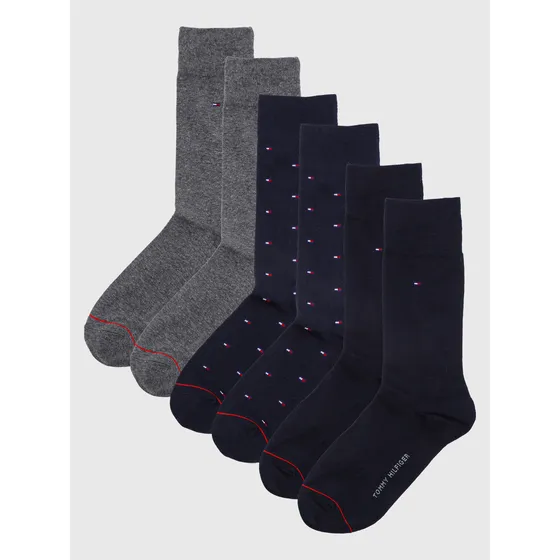 Pack 3 Calcetines Essential Hombre Tommy Hilfiger Azul