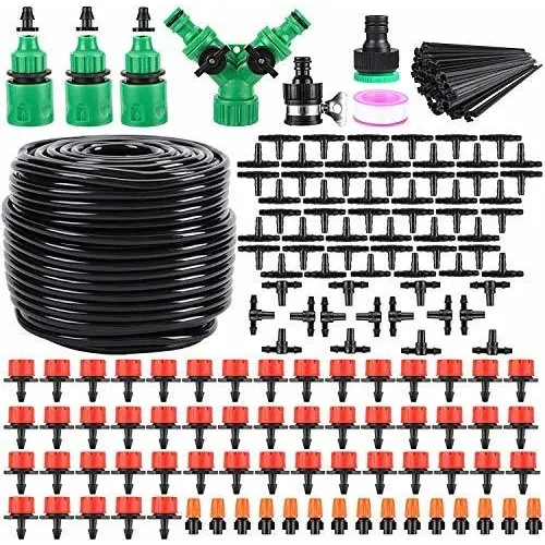 Sistema De Riego Automático Para Jardín, 164 Pies, 200 Unida