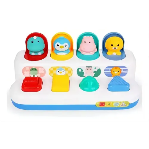 Juguete Pop Up Didáctico Animales Montessori Interactivo | Cuotas sin ...