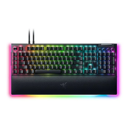 Teclado Gamer Razer Blackwidow V4 Pro Mecánico - Us - Green Idioma Us Layout Color Del Teclado Negro