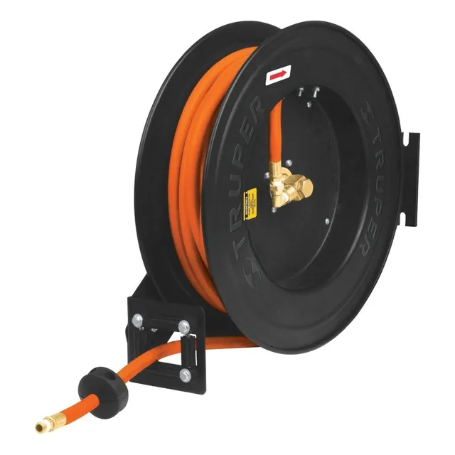 Carrete Retráctil Con Manguera, 15 Mts 10388