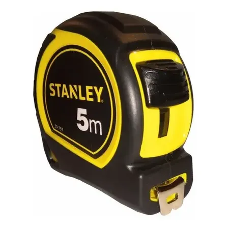 Cinta Métrica 5 Metros Stanley 30-797 Uso Profesional Global Plus 16"