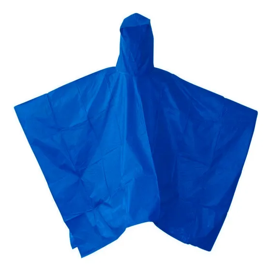 Capas Poncho Niños Unisex En Pvc Capota Protección Lluvia 