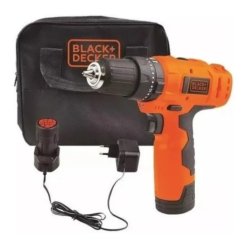 Taladro Percutor 3/8'' 10 Mm 12v Black & Decker Hp12-b2c