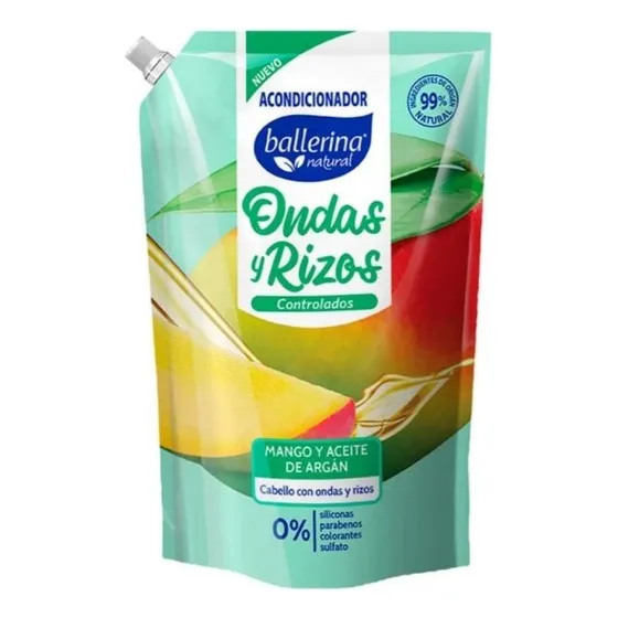 Ballerina Acondicionador Ondas Y Rizos 750ml