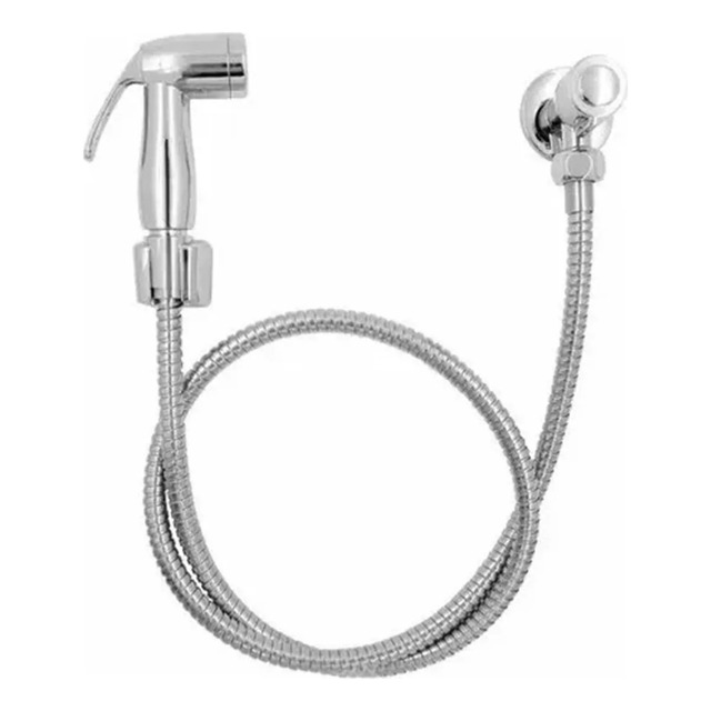 Ducha Higiênica Banheiro Alavanca C-72 Luxo Cromado Banheiro Acionamento 1/4 De Voltas Ducha Higiênica Banheiro Alavanca C-72 Luxo Cromado Banheiro Acionamento 1/4 De Voltas