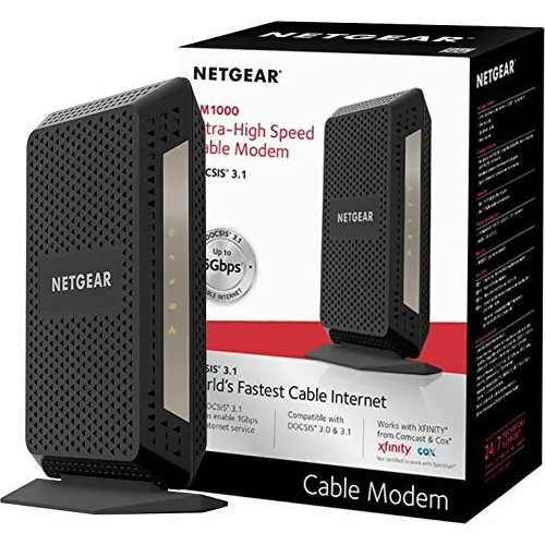 Modem Netgear Docsis 3.1 (cm1000) Gigabit, Compatible Con