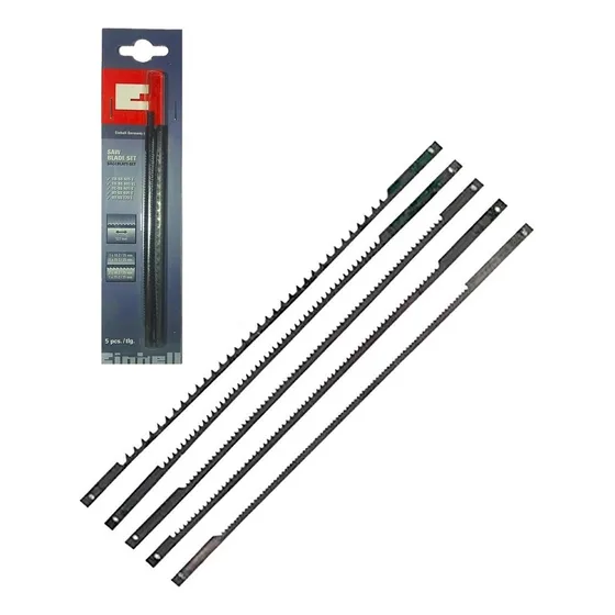 Set 5 Hojas De Repuesto Caladora De Banco Einhell 4506200