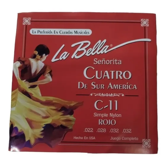 Juego De Cuerdas Para Cuatro La Bella Señorita 