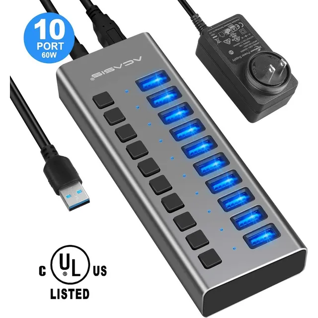 Todo El Hub 10 Puertos
