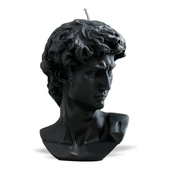 Vela Perfumada Con Forma Busto De David.