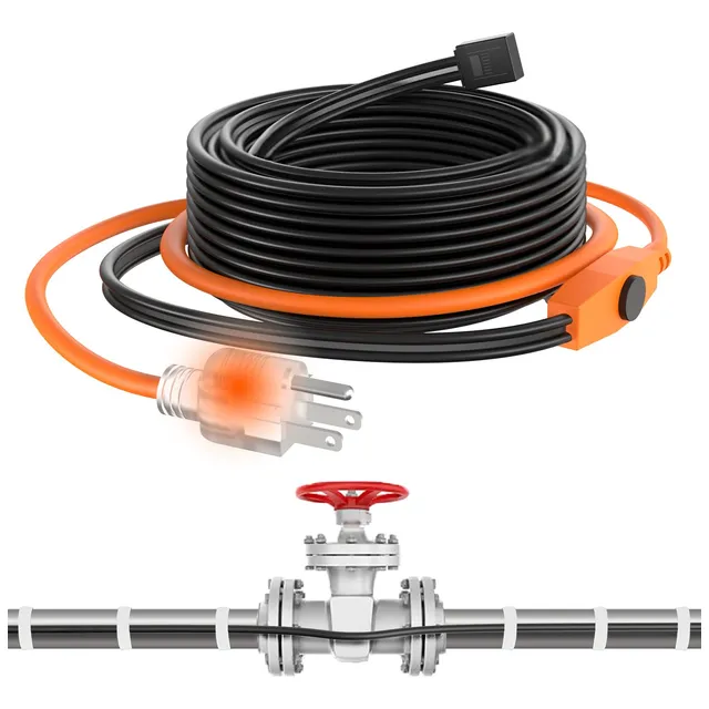 Cinta Térmica Y Cable Térmico Con Termostato Integrado