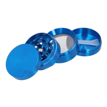 Grinder Moledor De Hierbas Especias Metalico 55mm /e Color Azul Grinder Moledor De Hierbas Especias Metalico 55mm /e Color Azul