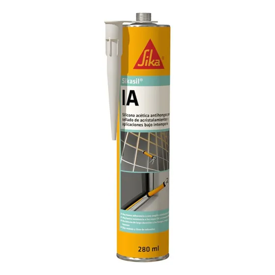 Silicona Sikasil Ia 280 Cc Negro