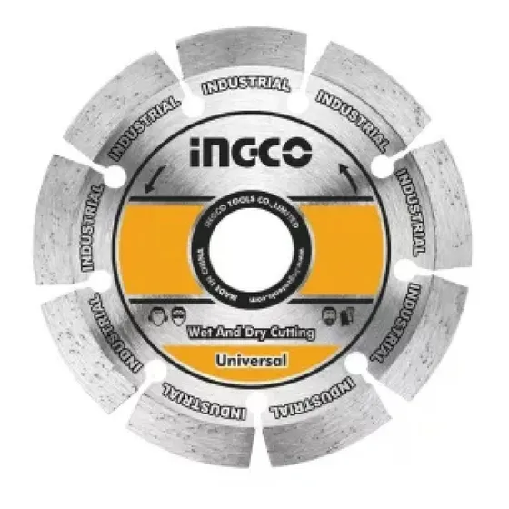 Set Lata Con 8 Discos De Widia Diamantado 115mm 41/2 Ingco