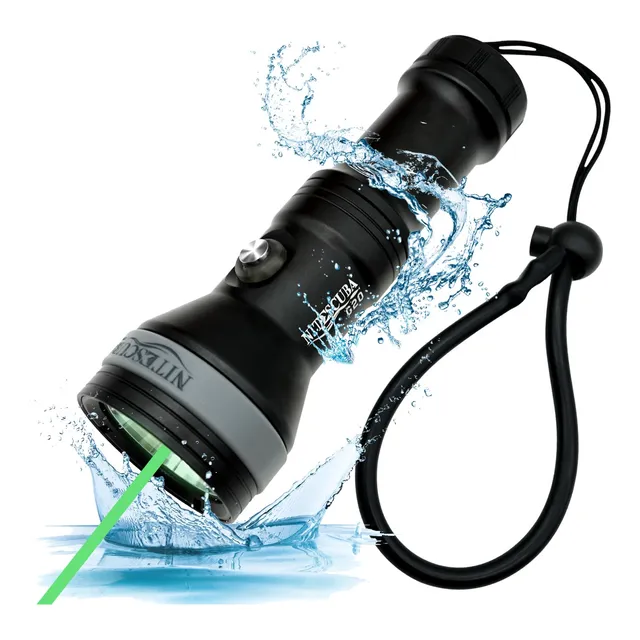 Luz Señal Buceo G20 2000 Lumene Linterna Led Haz Verde Largo