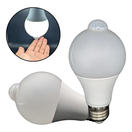 Foco Wanergy Led 9w Sensor De Movimiento