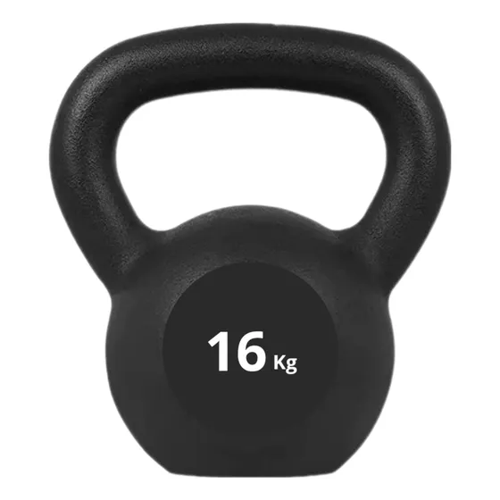 Pesa Rusa De 16kg Kettlebel De Hierro