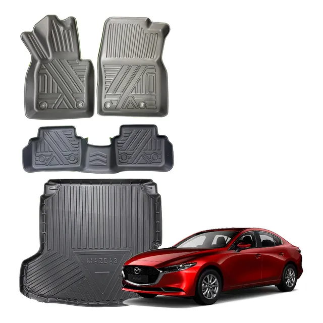 Tapetes Termoformados Y Baúl Mazda 3 Sedan