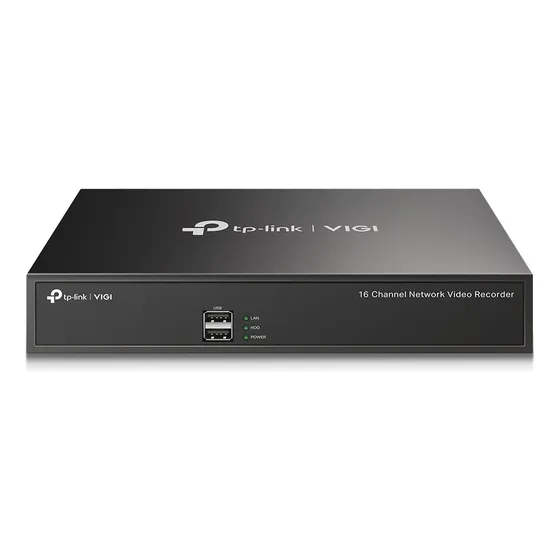 Nvr Tp-link 16 Cámaras Ip 1hdd 5mp Onvif Vigi-nvr1016h 110v