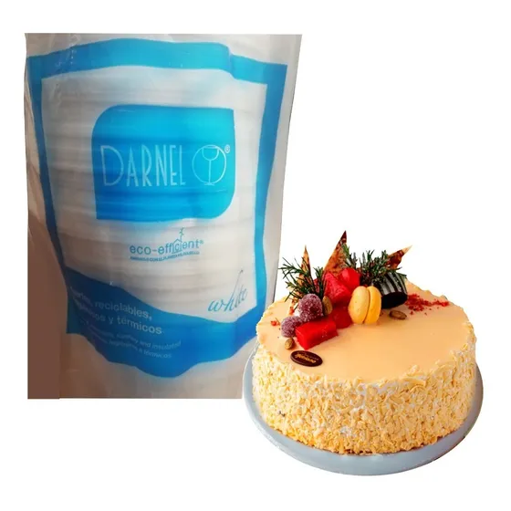 Paquete Darnel 10 Blondas Espumadas 17 Cm Base Para Tortas