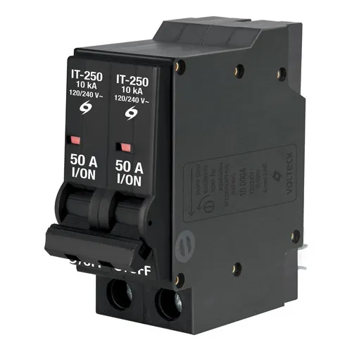 Pastilla Interruptor Termomagnético 2 Polo 50a Volteck 47512