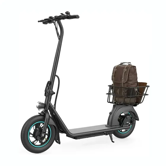Scooter Monopatín Eléctrico Gyroor X2 450w Con Cesta Hasta 30 Km\u002Fh | Cuotas sin interés
