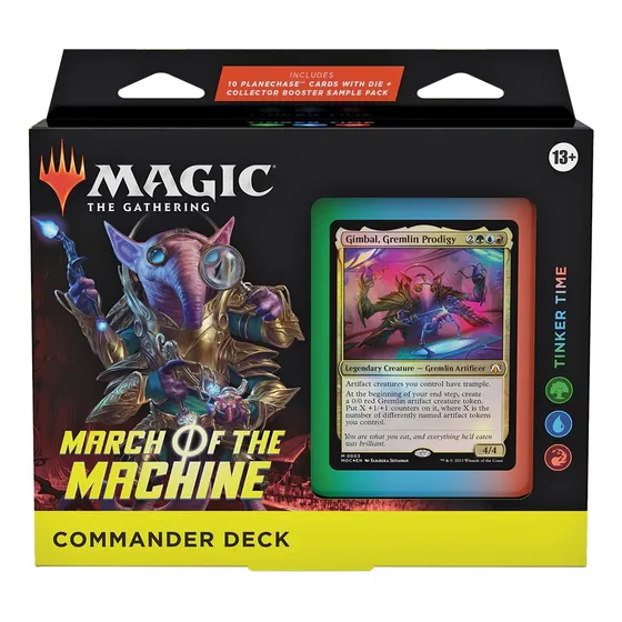 Magic March Of The Machine Commander Deck Tinker Time