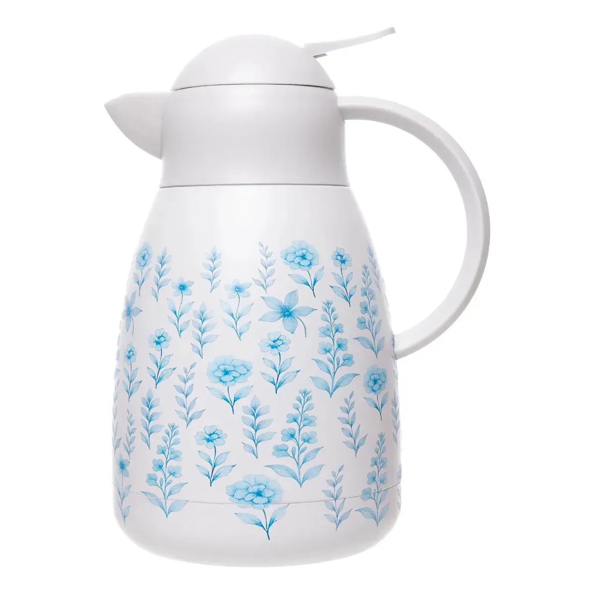 Garrafa Térmica Dupla Parede Hortênsia Wolff 22120 1,2L Aço Inox