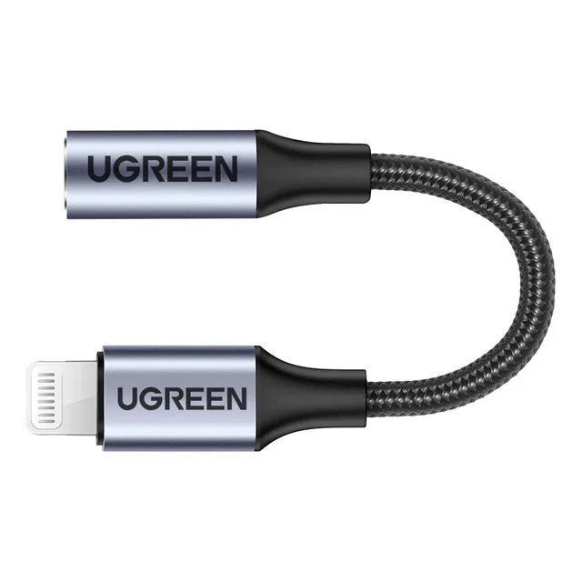 Adaptador Audio Para Lightning A Jack Hembra 3.5mm Ugreen
