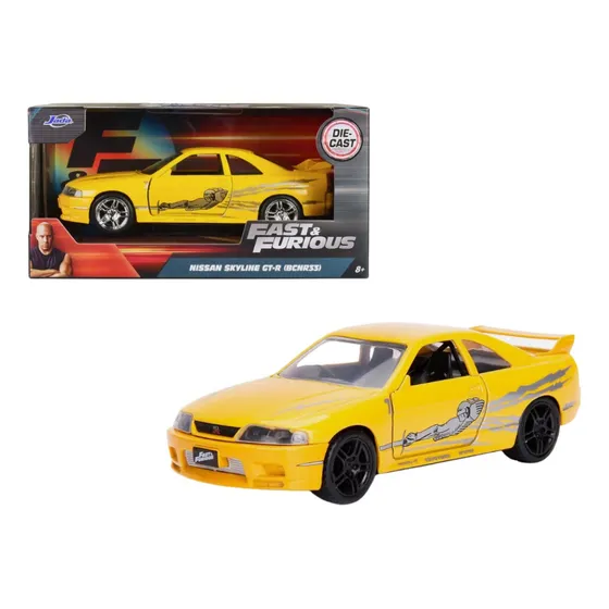 Jada 1995 Nissan Skyline Gt-r Bcnr33 Velozes E Furiosos 1/32