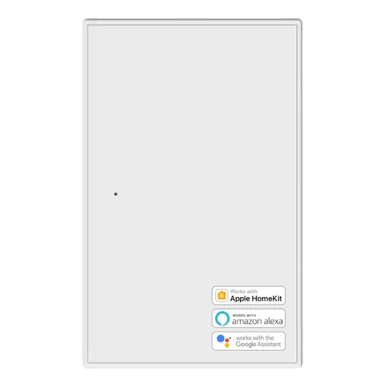 Zemismart Interruptor Inteligente Simple Sin Neutro Homekit