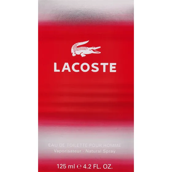 Perfume Lacoste Red Eau De Toilette 125 Ml Para Hombre