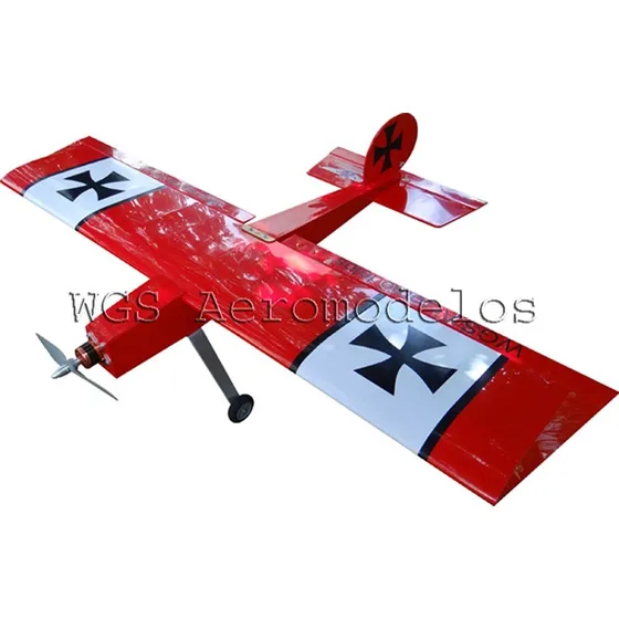 Kit Para Montar Aeromodelo Ugly Stick .25 A. Alta Em Balsa.
