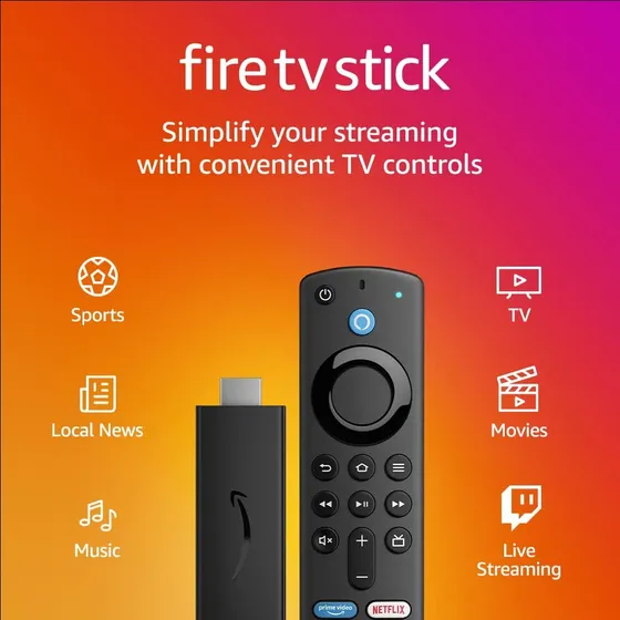 Amazon Fire Tv Stick 3ra Gen Full Hd Control Alexa